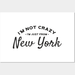 Funny New York Quote Posters and Art